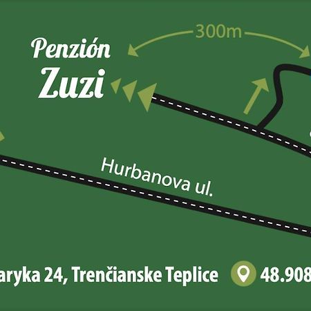 Penzion Zuzi Trenčianske Teplice Exterior foto